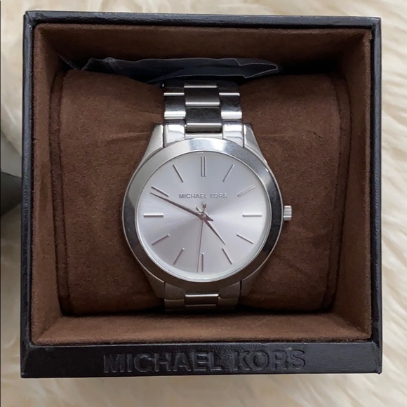 Michael Kors 378 Silver Watch 